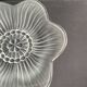 Unsigned molded pressed crystal stand cup