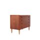 Danish design teak chest of drawers with dressing table, 1960s