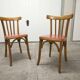 Paire de chaises bistrot Luterma 1960