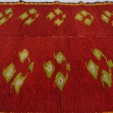 Vintage Handmade Angora Wool Rug sku 1670