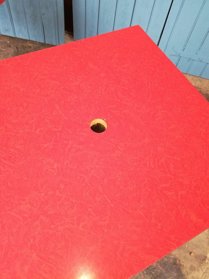 Set of 2 formica Bistro tables