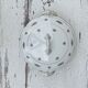 Clay porcelain soup bowl
