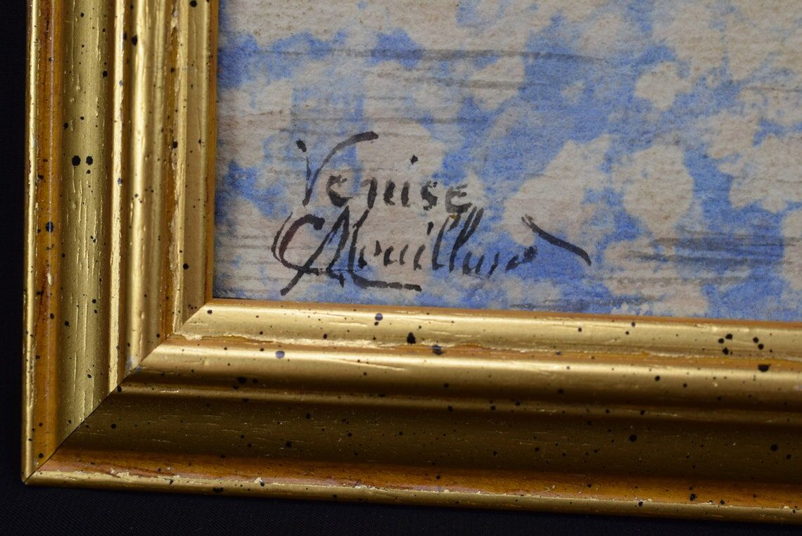 Aquarelle de Venise Signée Dorsoduro
