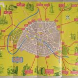 Map of Paris of Credit Lyonnais