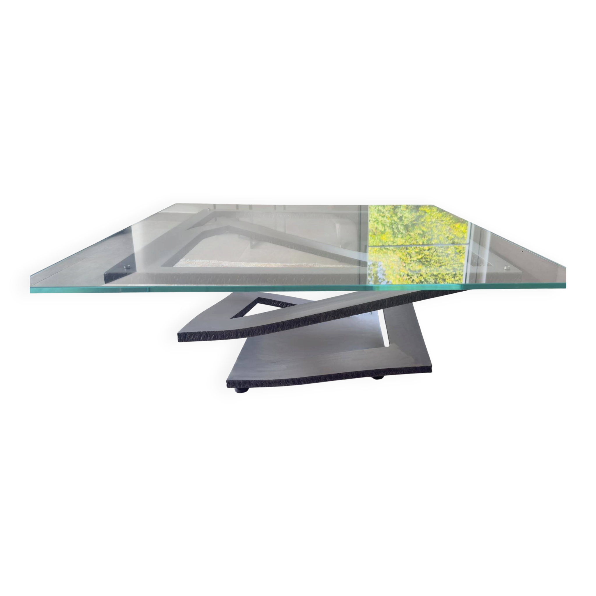 Roche Bobois flower iron coffee table