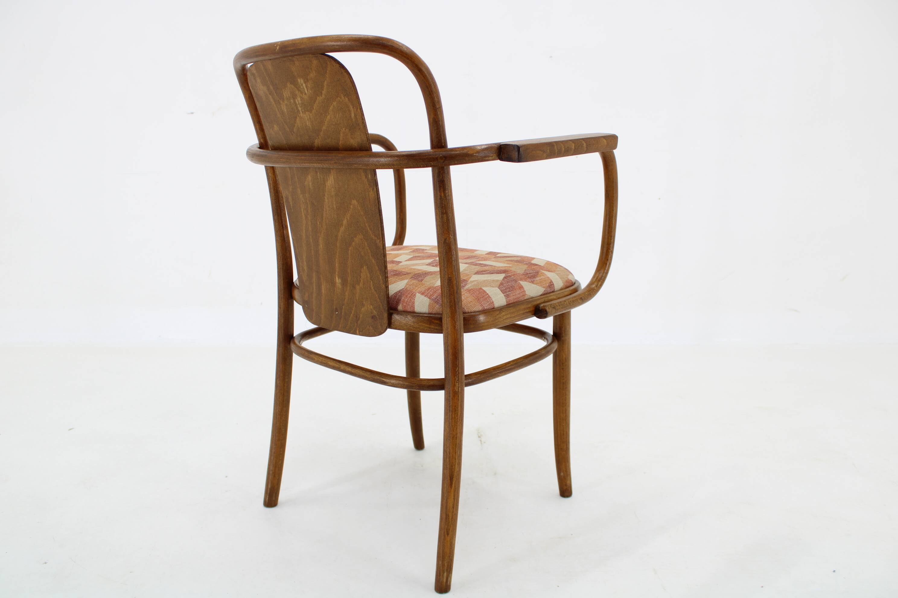 1960s Desk or Side Bentwood Chair by Ton, Czechoslovakia
