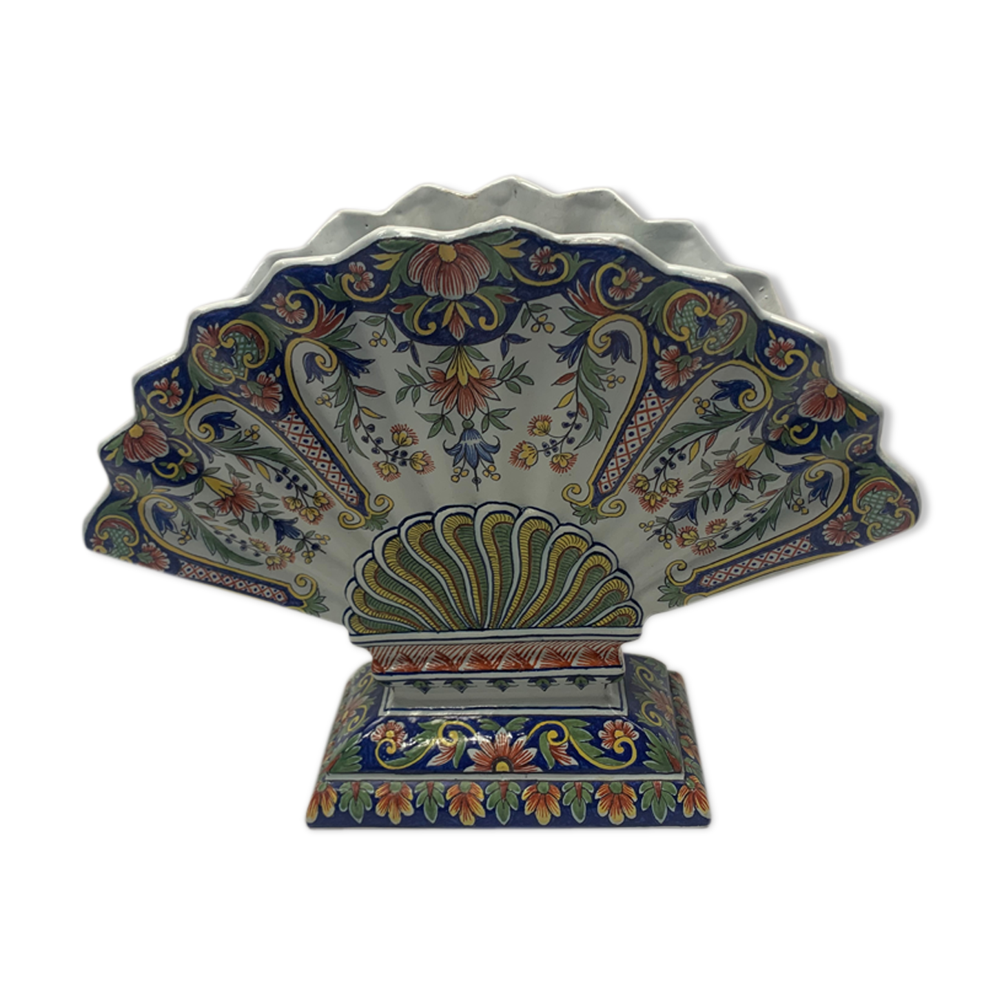Rouen porcelain bouquetière