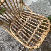 Paire de chaises en rotin