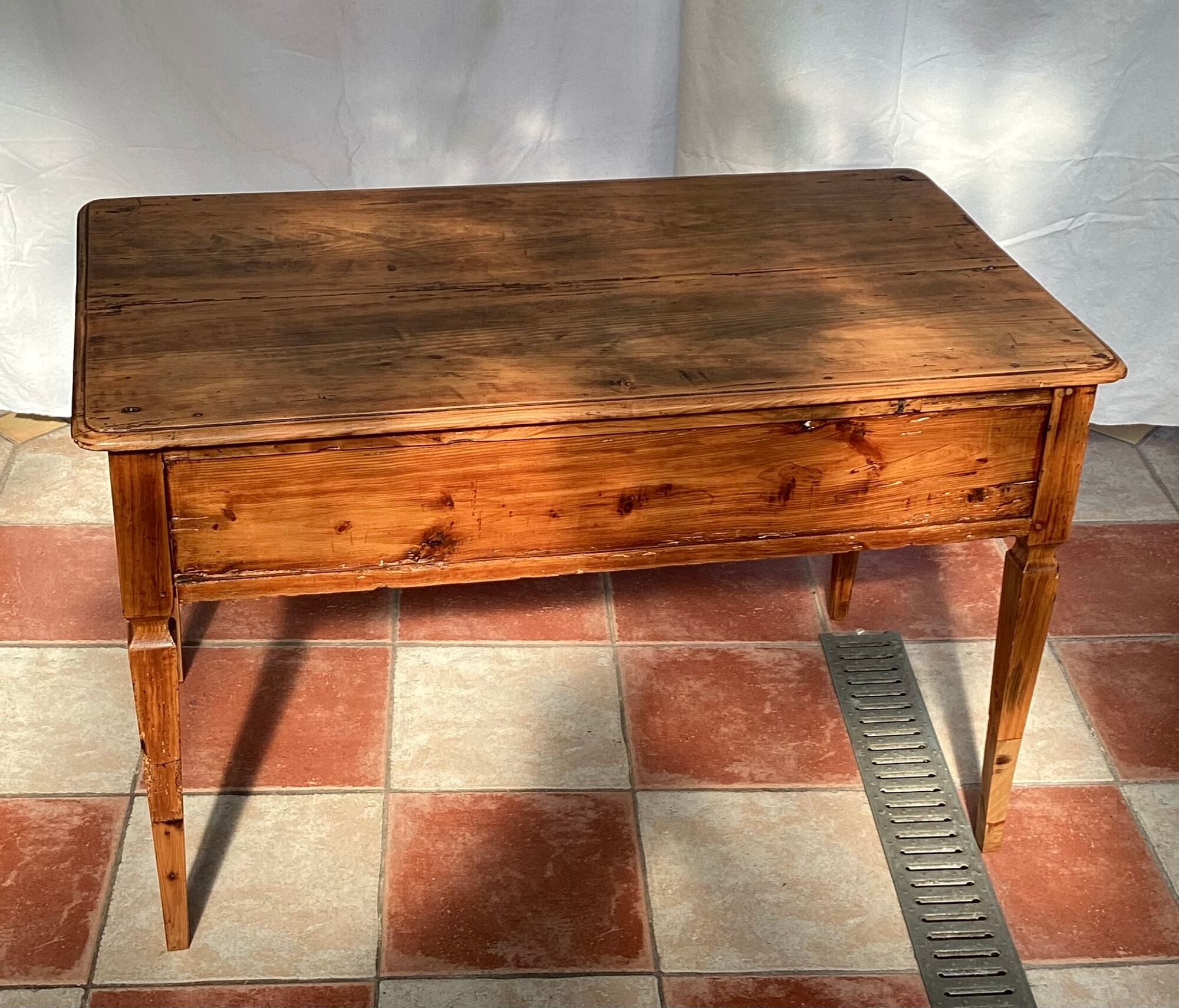 Wooden desk table around the years 1920