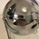 Chrome eyeball style lamp