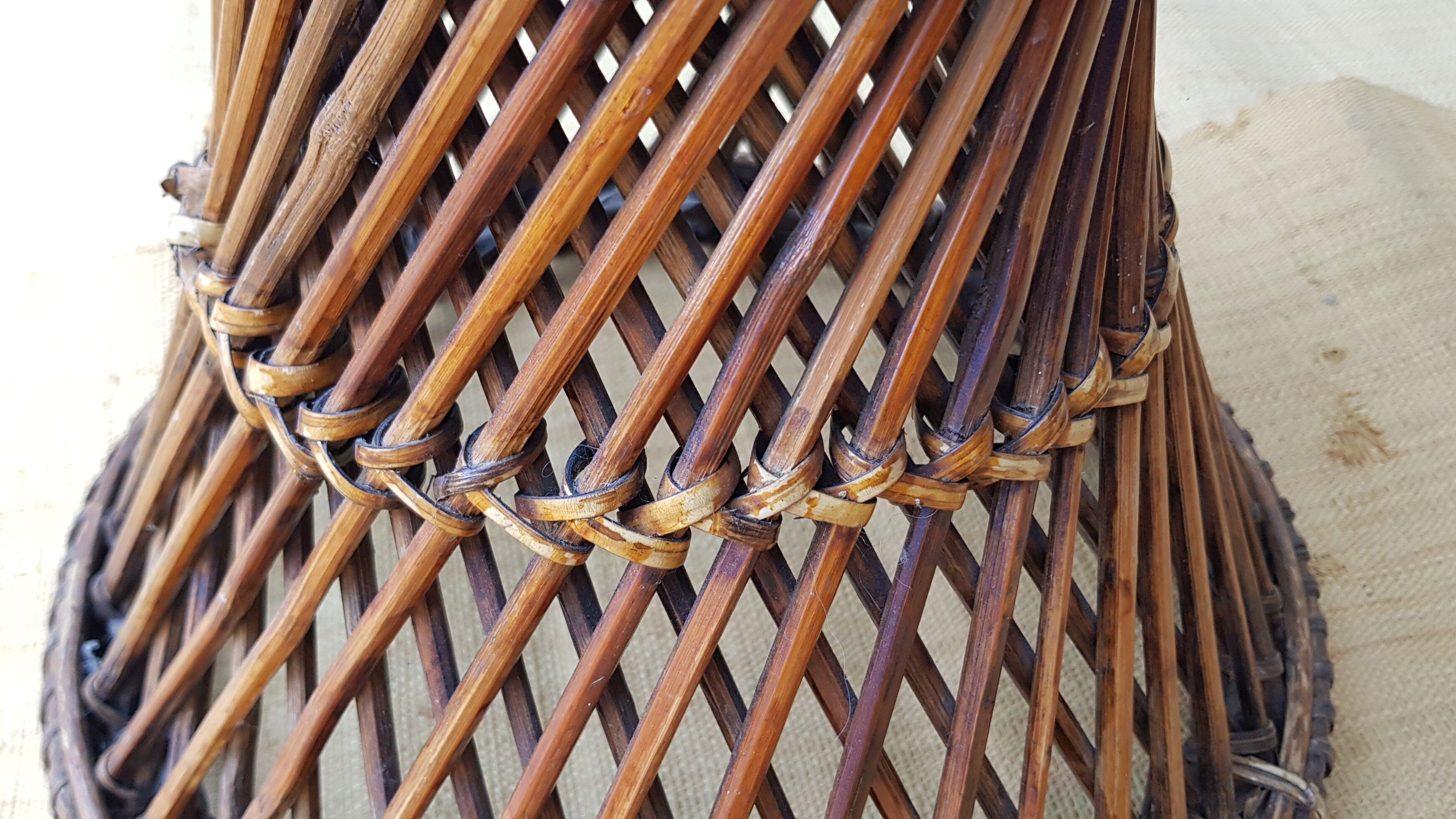 Tabouret Tam-tam osier