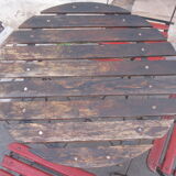 Folding garden furniture