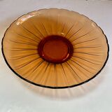 Amber glass plate