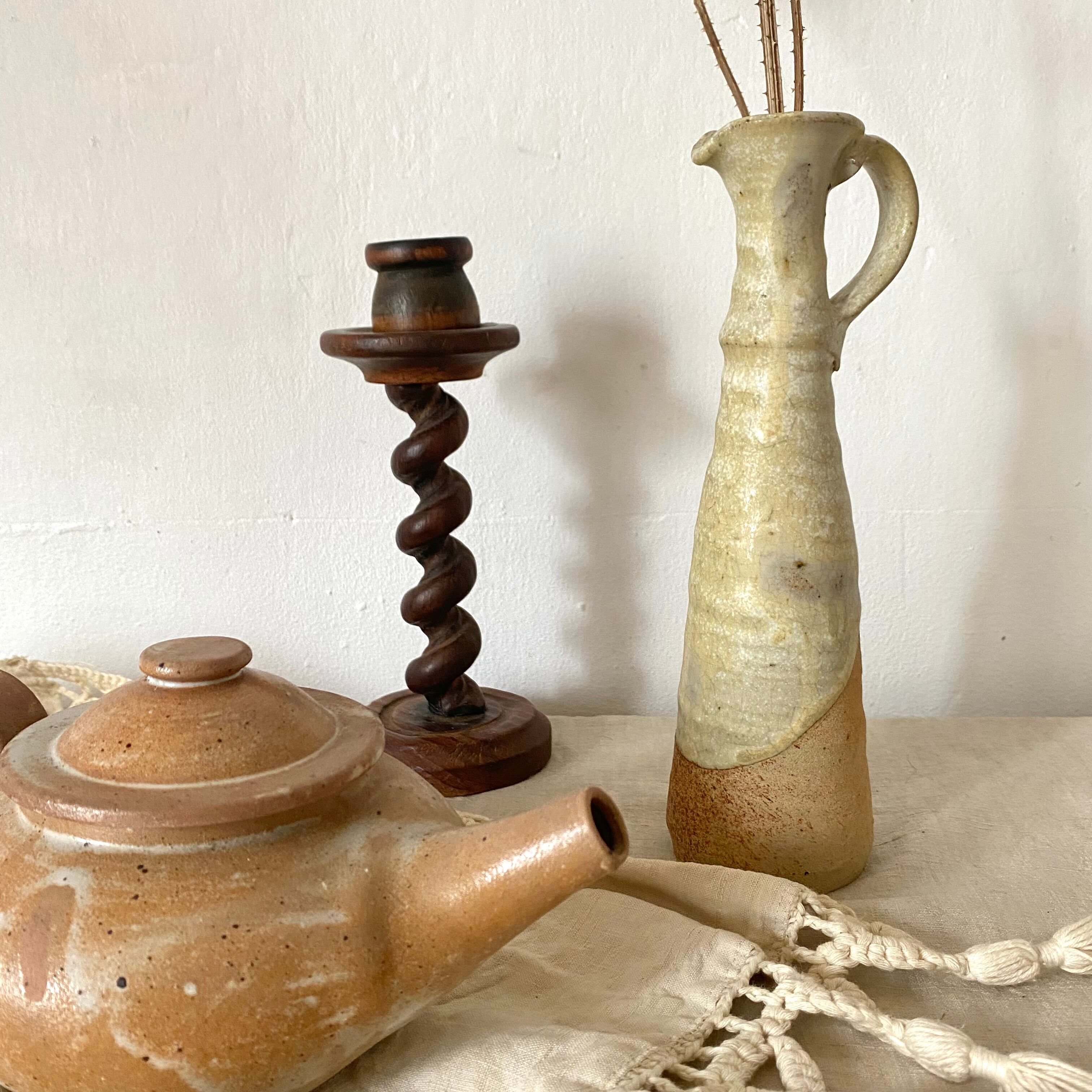 Soliflore stoneware vase