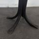 Wrought iron gueridon with a marble top circa 1950