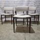 Vintage Dining Chairs By C. Denekamp For Thereca, 1960s, Set Of 4