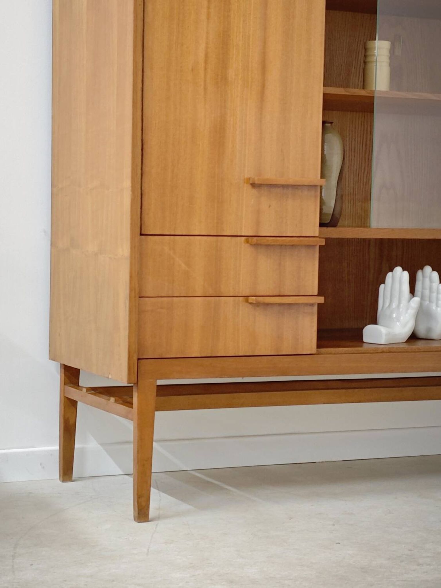 High buffet dresser by Frantisek Mezulanik for Up Zavody 1960