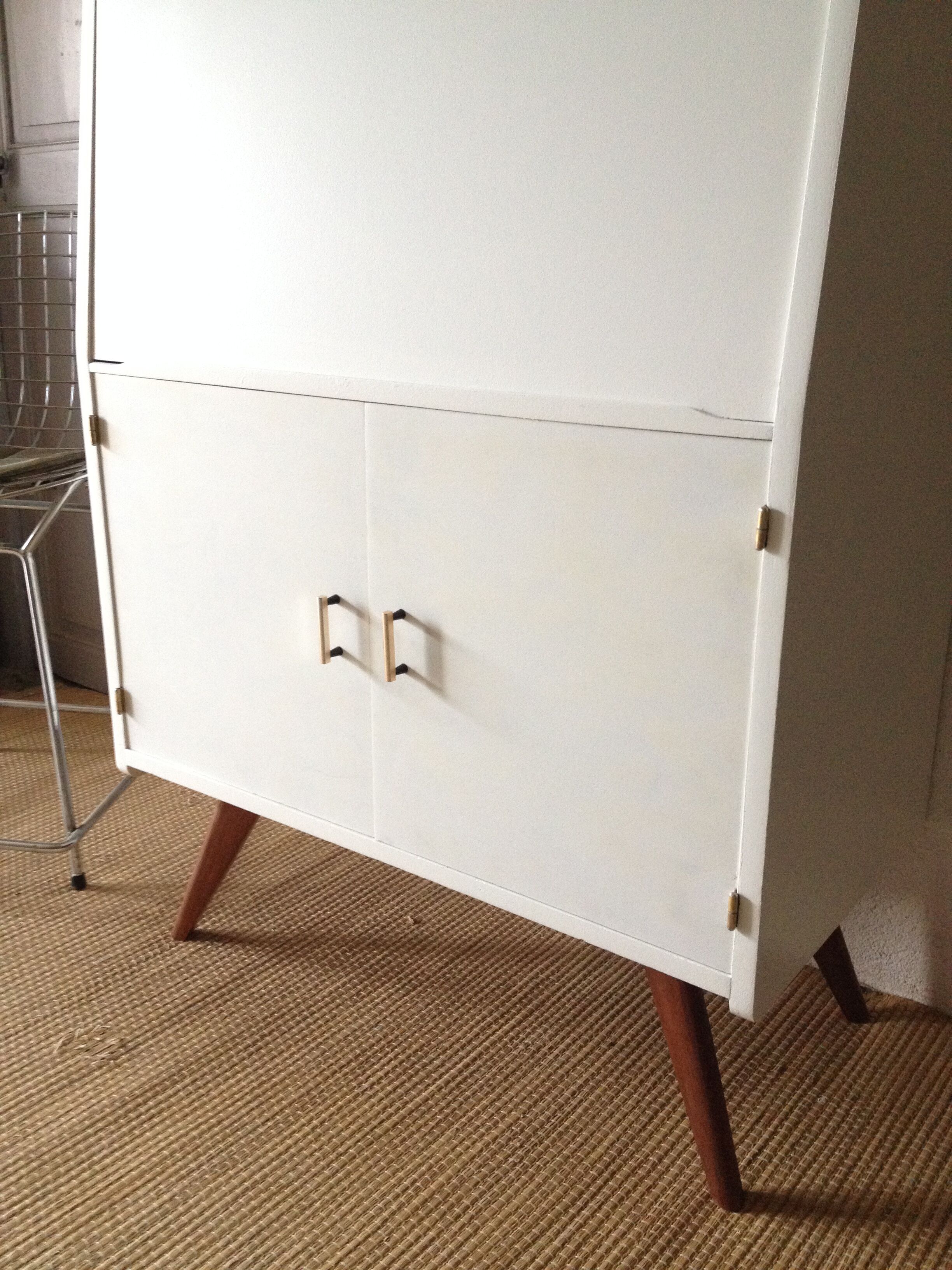 Vintage Secretary feet compass