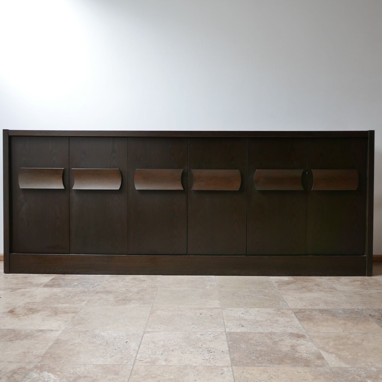 Brutalist mid-century belgium credenza