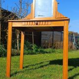 Art Deco dressing table with removable mirror