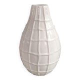 Relief porcelain vase