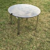 Mid-Century Tubular Chrome Coffee Table, 1960s