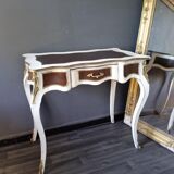 Patinated desk Louis XV style