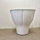 fauteuil Elda vintage de Joe Colombo en cuir blanc