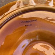 Assiette coquillages Sarreguemines