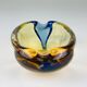 Bohemian Romana Ashtray by Hana Machovska for Mstisov Glassworks, 1960s