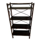 Vintage rattan shelf