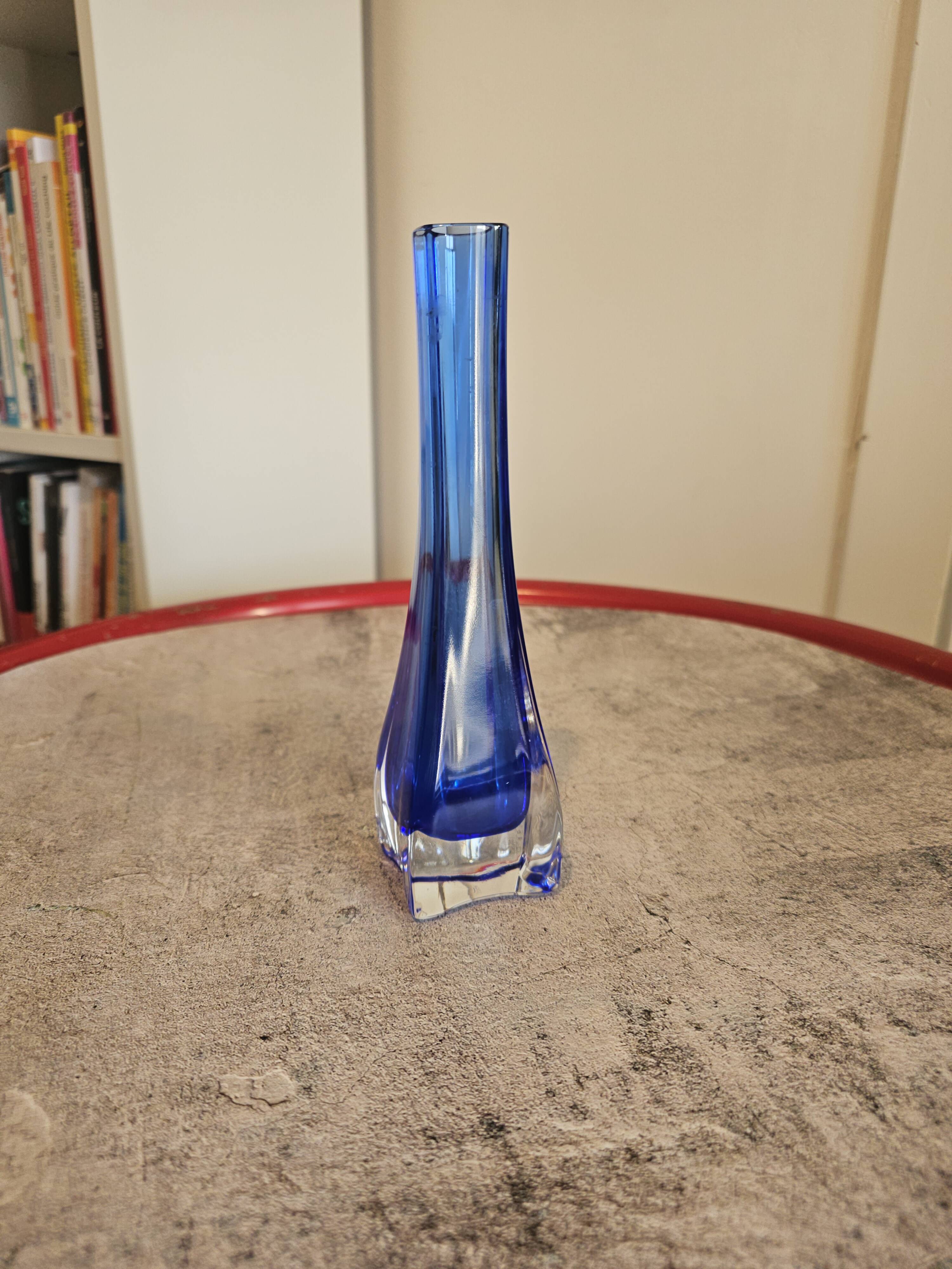 Crystal vase J.G. Durand