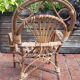 Fauteuil enfant en rotin