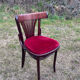 Chaises bistrot velours
