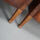 Vintage Dutch Cognac-Coloured Leather Club Chair, Lot of 2