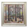 Original mid-century Swedish oil on panel – “Tree Trunks” by Harry Wichmann – dated 1953 – vintage & framed – 69 × 71 cm