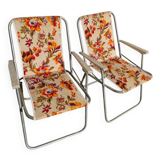 Paire de transat / fauteuils pliants