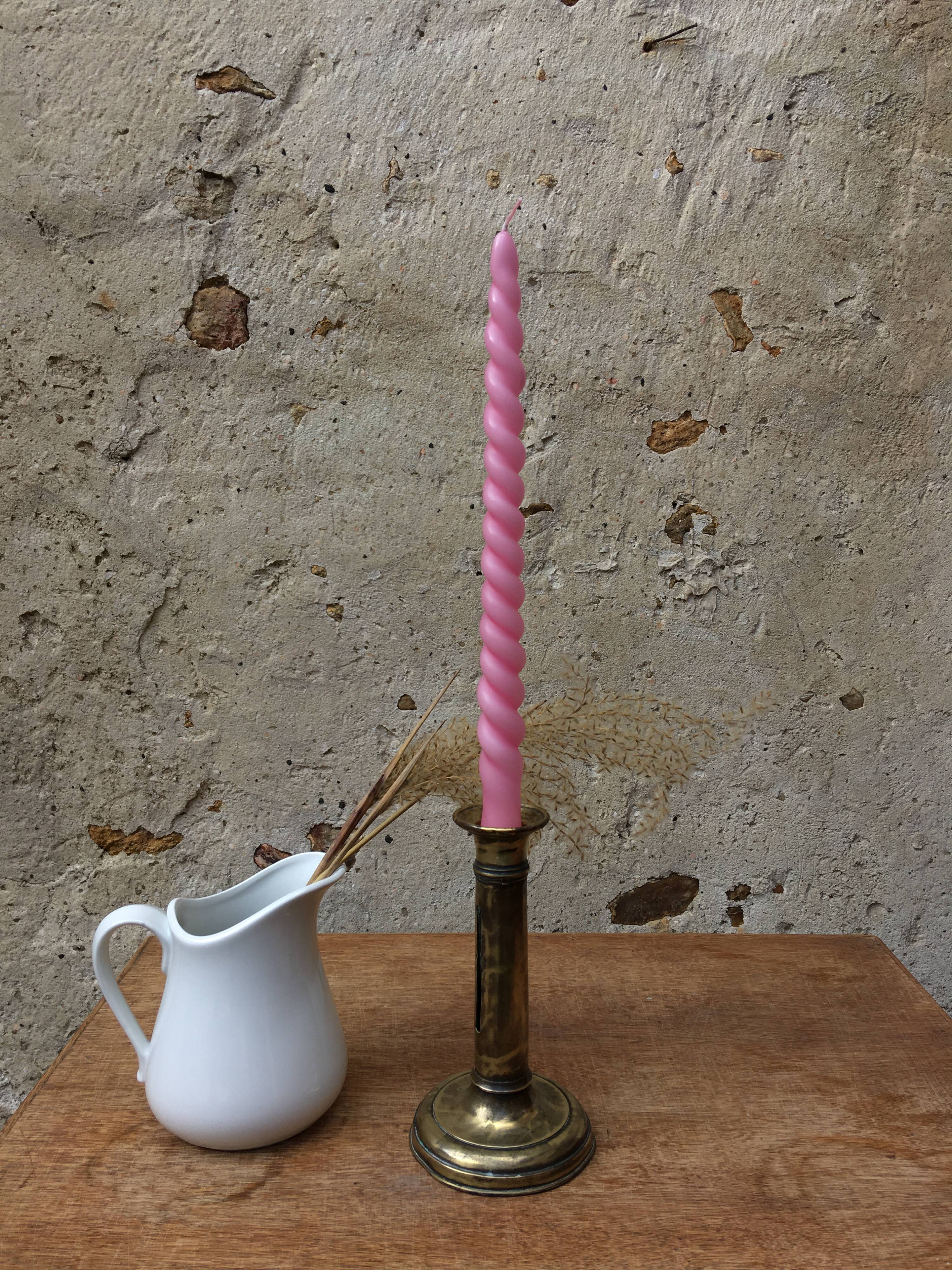 Brass candle holder