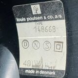 Lillebror clip lamp from the Danish space age by Bent Gantzel-Boysen for Louis Poulsen, 1970s.