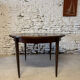 Vintage rosewood extendable dining table