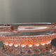 Vintage ashtray in pink glass 70s