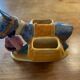 Henriot Quimper earthenware salt shaker