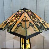 Modern Tiffany style lamp with Art Deco decor