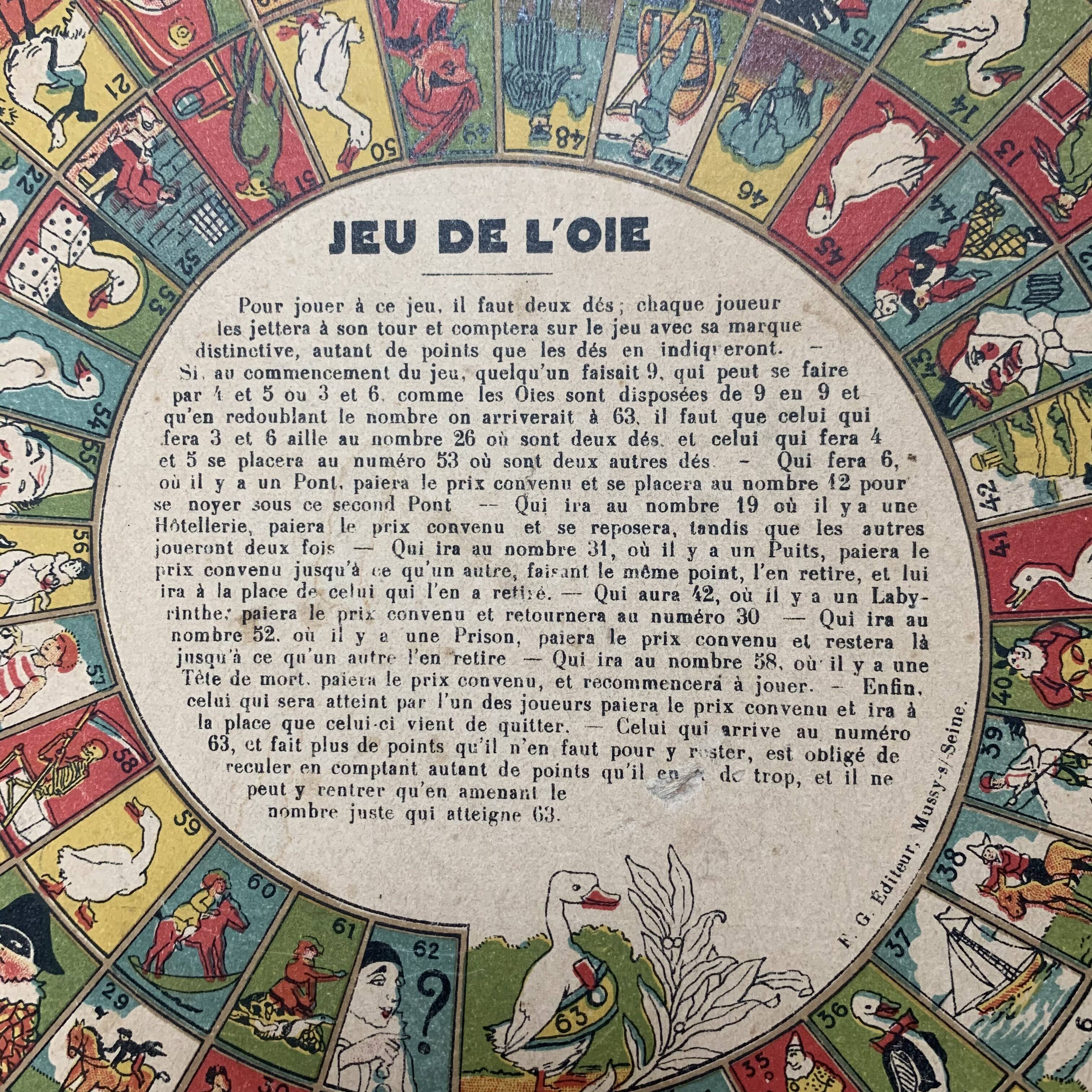 Ladies and goose games