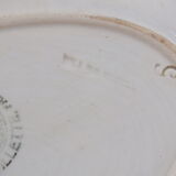 Oval dish Moulin des Loups service Villette en Terre de Fer