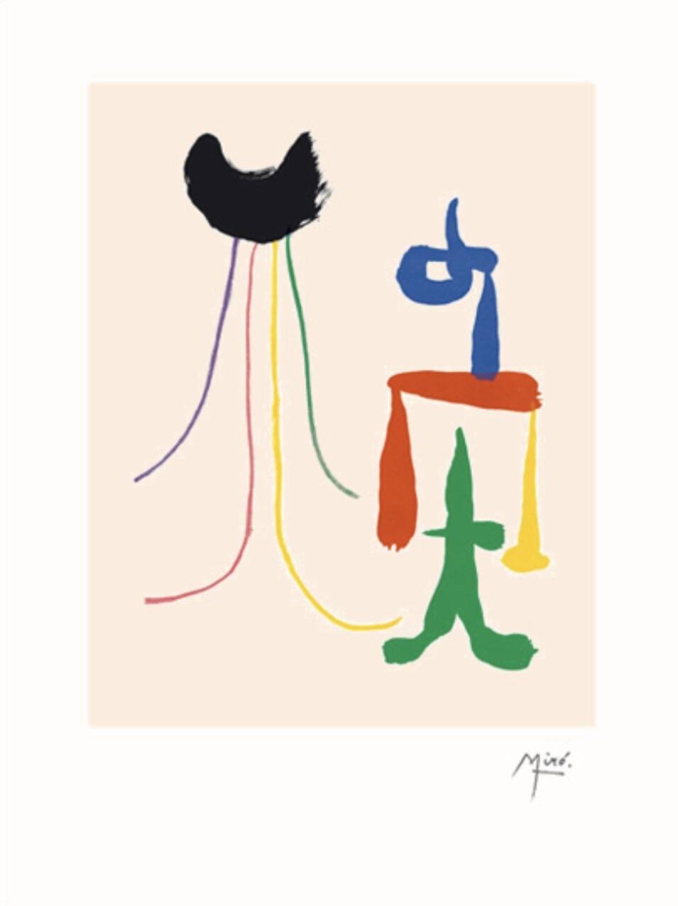 Lithograph by Miro