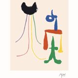 Lithograph by Miro