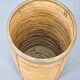 Vintage Bamboo and Brass Umbrella Stand, Italy, 1970s