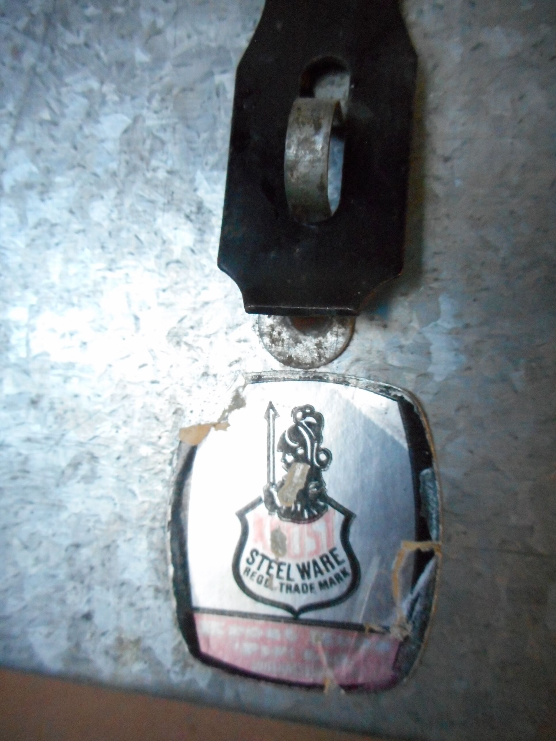 Galvanized metal body 50'