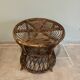 Rattan round table